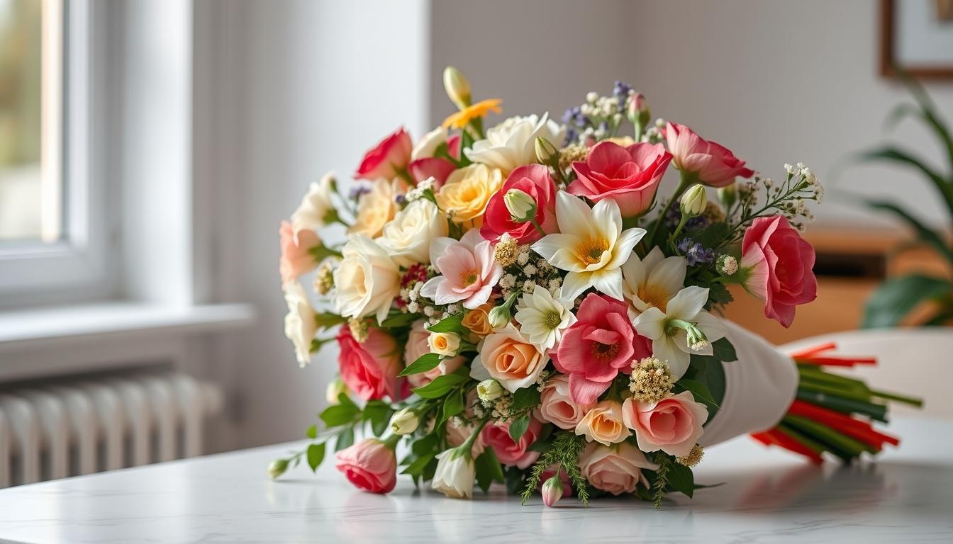 Seasonal flower arrangements